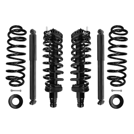 Unity 4-11180-65240c-001 Front and Rear Complete Strut Assembly Shock Kit 4-11180-65240c-001